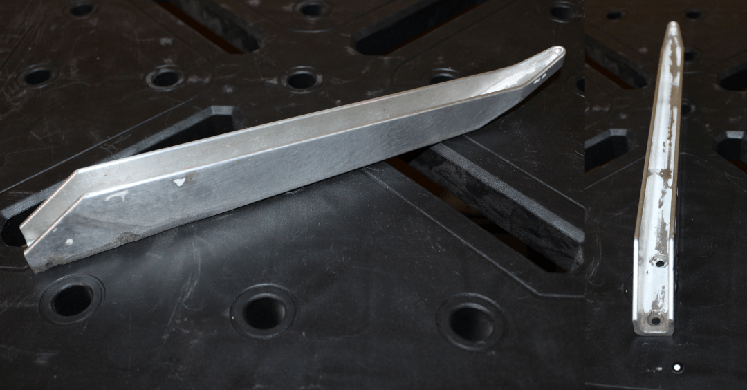 Redesigned blueberry collector claw using 3D scanning and reverse engineering