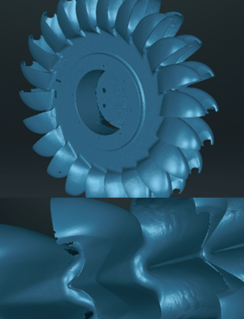 Reverse Engineering and 3D Scanning for Mechanical Components
